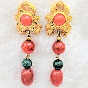 Vintage Avon Earrings Casbah Style Circa 1993